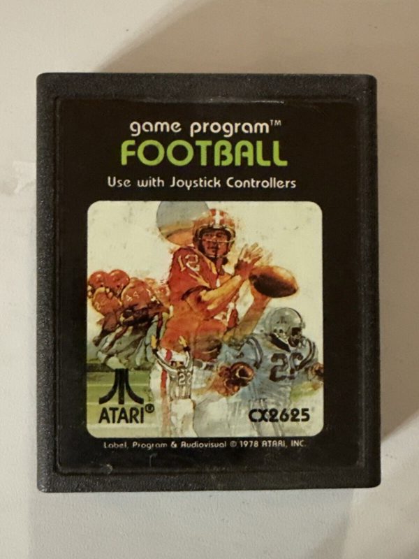 Football (Atari) (Atari 2600) Video Game Cartridge 1978 Vintage