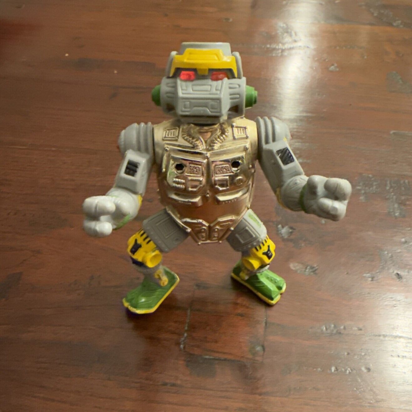 1989 Metalhead Figure w/ Belt Teenage Mutant Ninja Turtles TMNT Metal Head