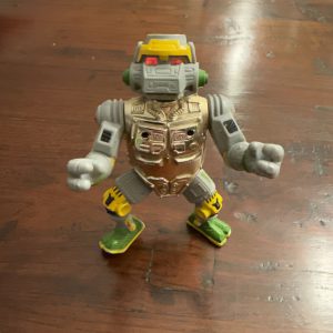 1989 Metalhead Figure w/ Belt Teenage Mutant Ninja Turtles TMNT Metal Head