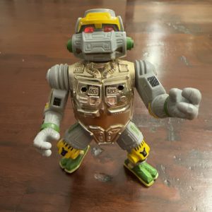 1989 Metalhead Figure w/ Belt Teenage Mutant Ninja Turtles TMNT Metal Head