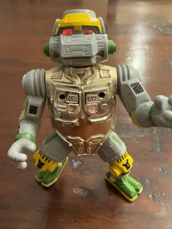 1989 Metalhead Figure w/ Belt Teenage Mutant Ninja Turtles TMNT Metal Head