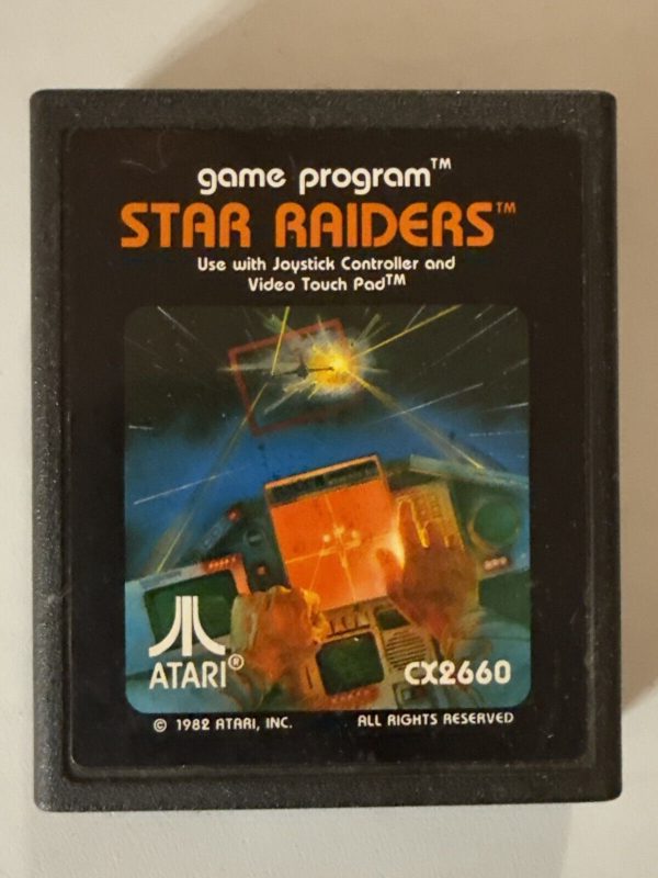 Star Raiders (Atari 2600, 1982)- Tested Working