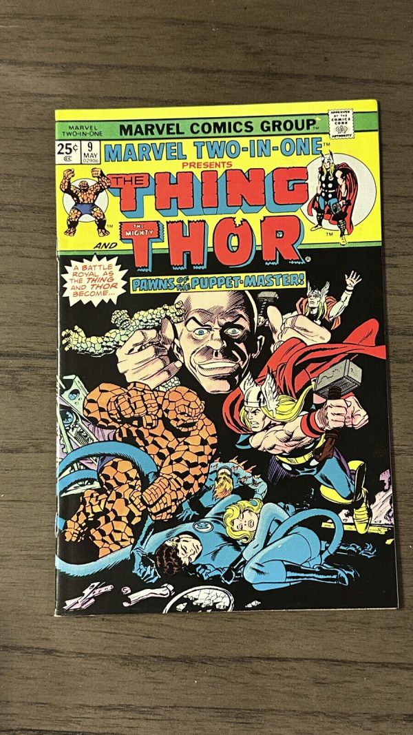 Marvel Two-In-One # 9 - Thing & Thor NM- Cond.