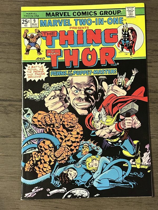 Marvel Two-In-One # 9 - Thing & Thor NM- Cond.
