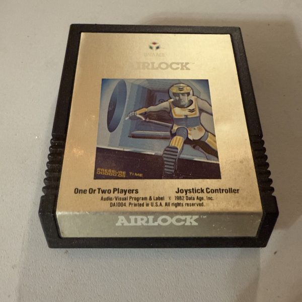 Vintage Atari 2600 game Airlock Tested and Working GREAT CONDITION