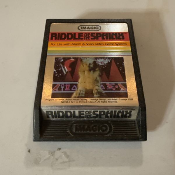 Riddle of the Sphinx - Atari 2600 - Tested Working 👍 Vintage 80s Classic Retro