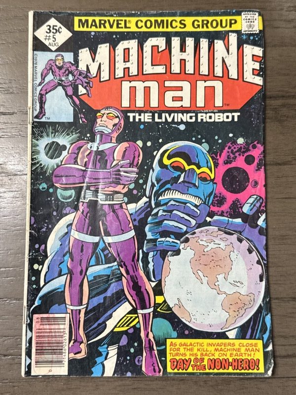 Machine Man #5 DC Comics 1978