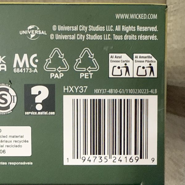 Mattel Wicked Movie Glinda DELUXE Doll MISPRINT ERROR BOX URL 2024 SHIPS NOW! ✅