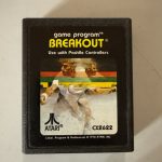 Breakout ATARI 2600 Video Game Cartridge Only 1978 Tested Free Shipping