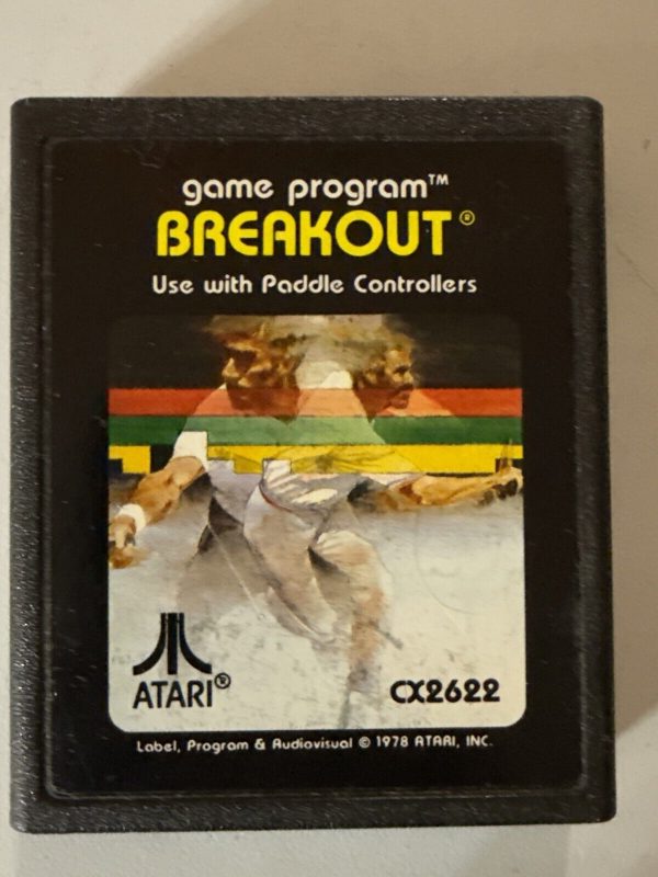 Breakout ATARI 2600 Video Game Cartridge Only 1978 Tested Free Shipping
