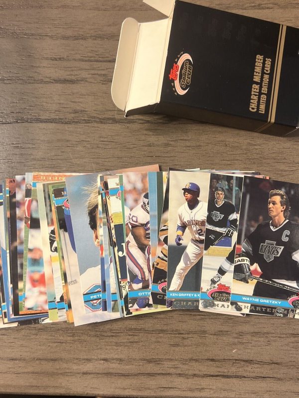 1991 Topps Stadium Club Charter Member Card Set
