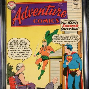 Adventure Comics #260 DC Comics 1959 Origin of Aquaman CGC 3.5