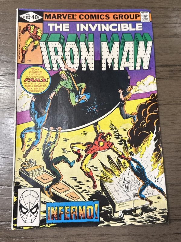 The Invincible Iron Man #137 (1980) NM- 9.2