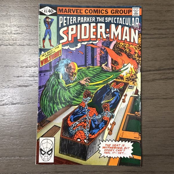 Peter Parker Spectacular Spider-Man 1980 #45 Fine/Very Fine