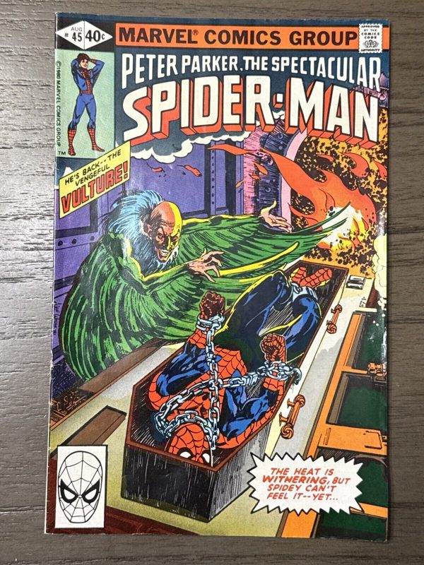 Peter Parker Spectacular Spider-Man 1980 #45 Fine/Very Fine