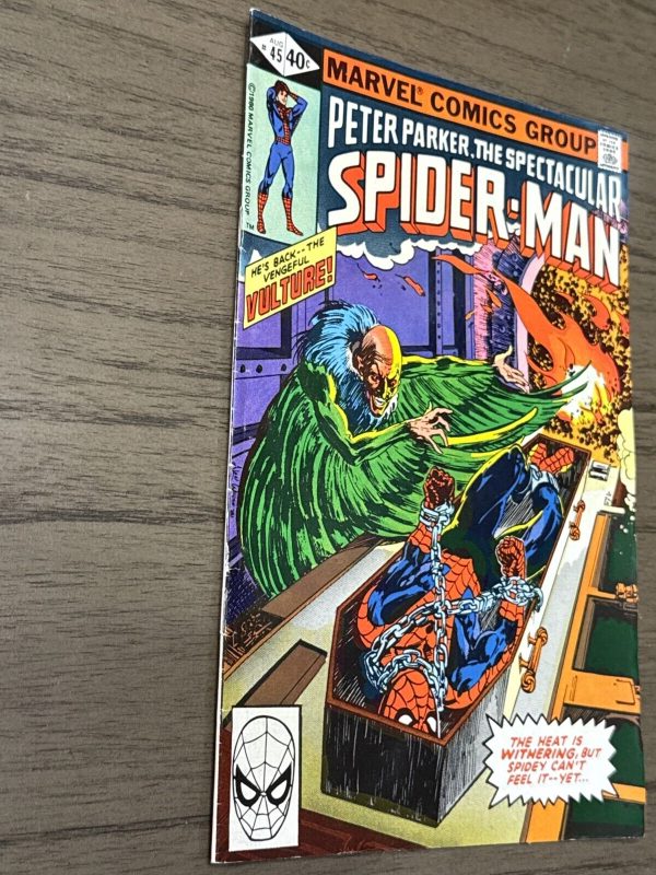 Peter Parker Spectacular Spider-Man 1980 #45 Fine/Very Fine