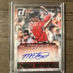 2016 Panini Donruss Michael Taylor New Breed Auto Green /99 NB-MT Autograph 🔥