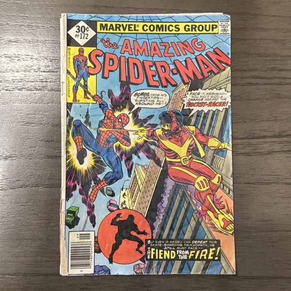 The Amazing Spider-Man #172 (1977)First Appearance: Rocket Racer🔑