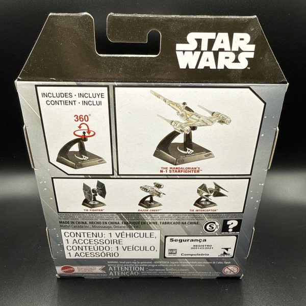 2023 Hot Wheels Star Wars Diecast Ship #17 MANDALORIAN N-1 STARFIGHTER