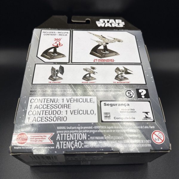 2023 Hot Wheels Star Wars Diecast Ship #17 MANDALORIAN N-1 STARFIGHTER
