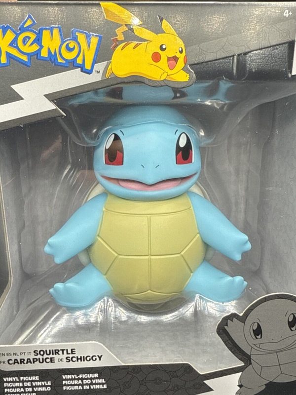 Pokemon Squirtle 4" Vinyl Figure 2024 Jazwares Select Series 2 NEW SEALED