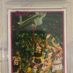 1981 Topps West #109 Magic Johnson HOF SA PSA 8 MINT