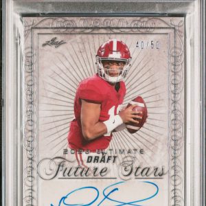 2020 Tua Tagovailoa Leaf Ultimate Draft Future Stars SP #’d /50 Auto RC PSA 9 MT