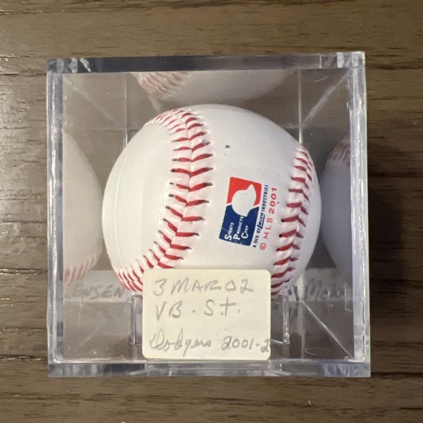 McKay Christensen #30 Signed Baseball LA Dodgers