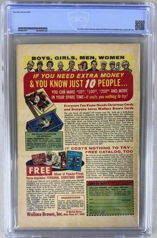 Captain America #106 CBCS 4.5 OW/White Pages Marvel Comics 10/68 Silver Age
