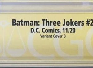 Batman: Three Jokers #2 (2020) CGC 9.8 DC 1:25 VARIANT COVER B Signature Series