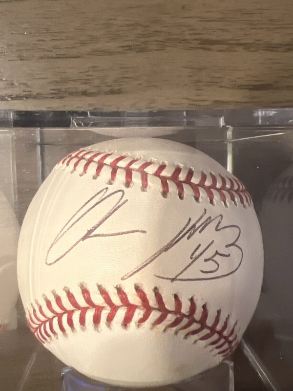Odalis Perez #45 Signed Baseball Braves Dodgers OLM
