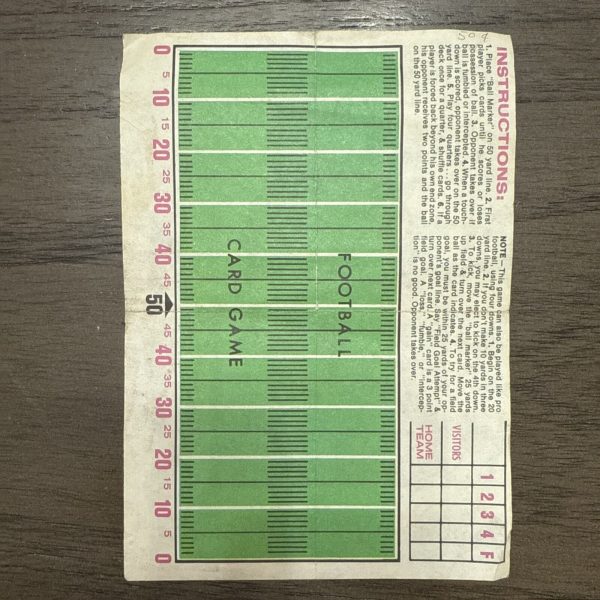 1971 TOPPS NFL Football #18 John Brodie San Francisco 49ers Pin Ups Poster EX