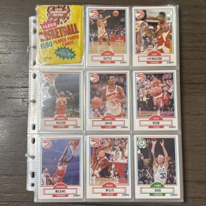 1990 Fleer Basketball FULL Set 1-194 with Checklist Cards Near Mint JORDAN!