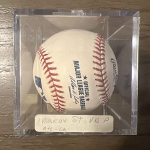 Odalis Perez #45 Signed Baseball Braves Dodgers OLM