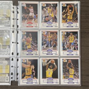 1990 Fleer Basketball FULL Set 1-194 with Checklist Cards Near Mint JORDAN!