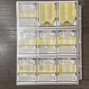 1990 Fleer Basketball FULL Set 1-194 with Checklist Cards Near Mint JORDAN!