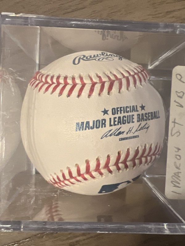 Odalis Perez #45 Signed Baseball Braves Dodgers OLM