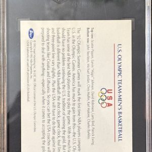 1992 Impel Olympicards #18 U.S Olympic Team Men's Basketball SGC 6 NM JORDAN