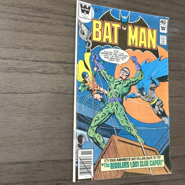 Batman (1940) #317 Whitman Variant Dick Giordano Riddler Cover Irv Novick FN