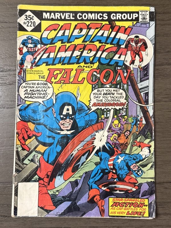 Captain America vol.1 #220 1978 Marvel Comic Book
