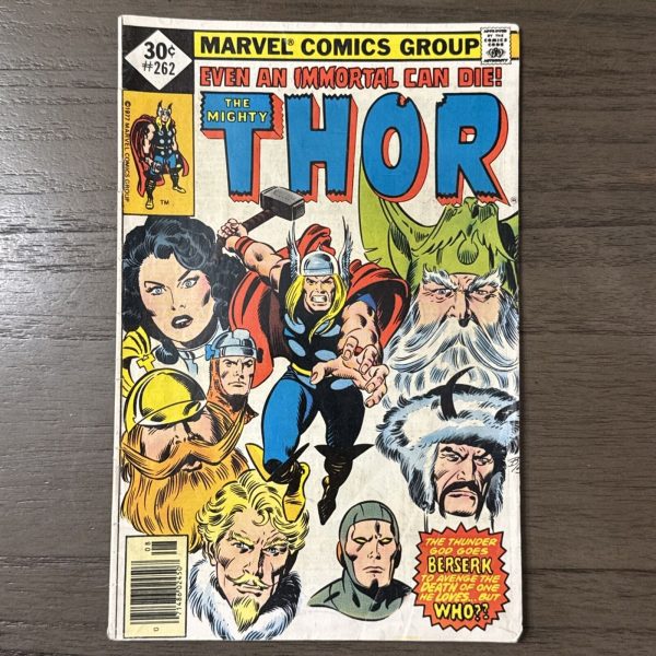 THOR #262 FN 6.0 "EVEN AN IMMORTAL CAN DIE"