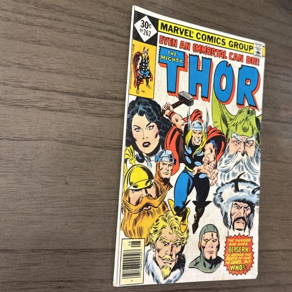 THOR #262 FN 6.0 "EVEN AN IMMORTAL CAN DIE"