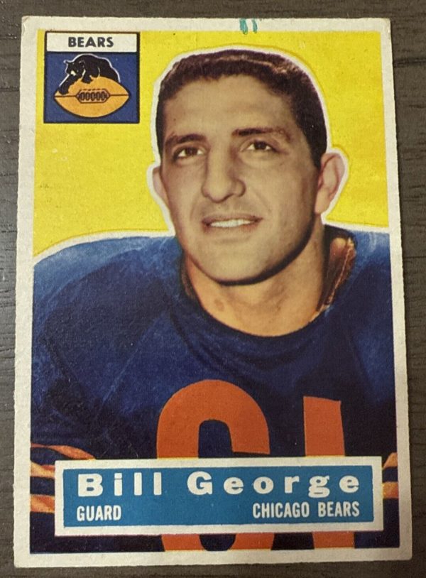 1956 Topps Set-Break # 47 Bill George RC EX