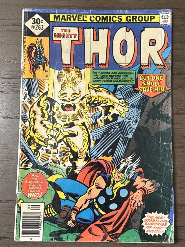 THOR #263 (MARVEL, 1977) ODIN! LOKI! SIMONSON ART