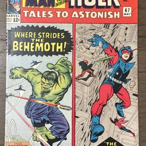 Tales To Astonish #67 VF- 7.5 Giant-Man and Hulk! Kirby/Stone Cover Marvel 1965