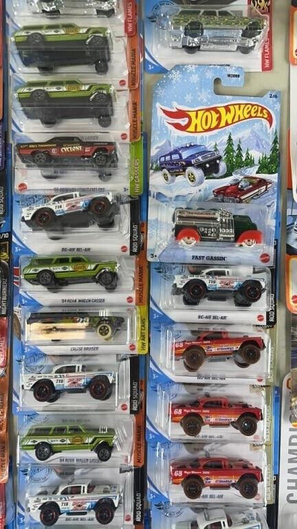 Lot of 55 Brand New Hot Wheels & Matchbox Classic Cars