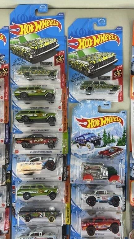 Lot of 55 Brand New Hot Wheels & Matchbox Classic Cars