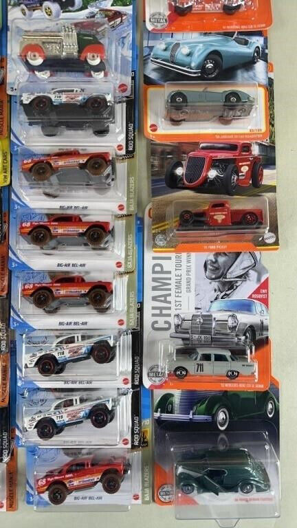 Lot of 55 Brand New Hot Wheels & Matchbox Classic Cars