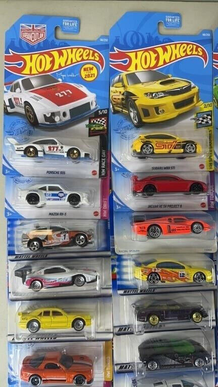 49 Piece Lot Brand New Hot Wheels & Matchbox Tuner Cars