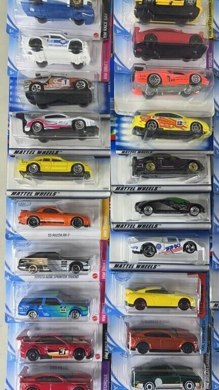 49 Piece Lot Brand New Hot Wheels & Matchbox Tuner Cars